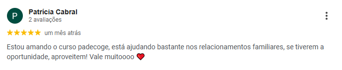 Depoimento Patrícia Cabral